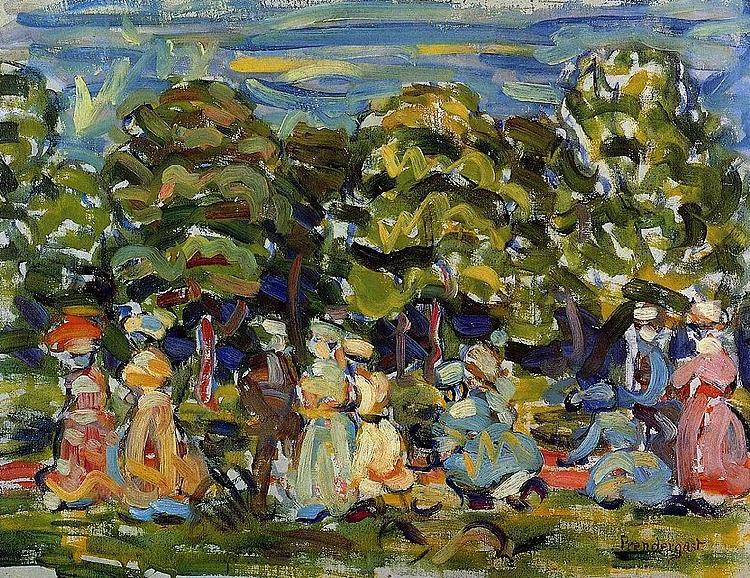 Maurice Prendergast Summer in the Park